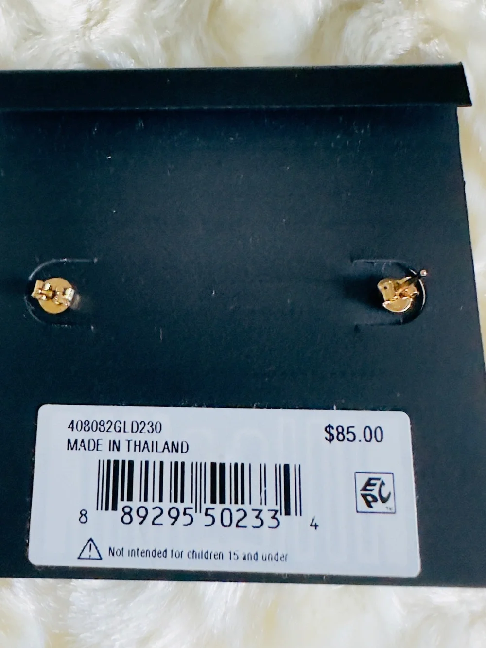 Coach • double C dangle earrings